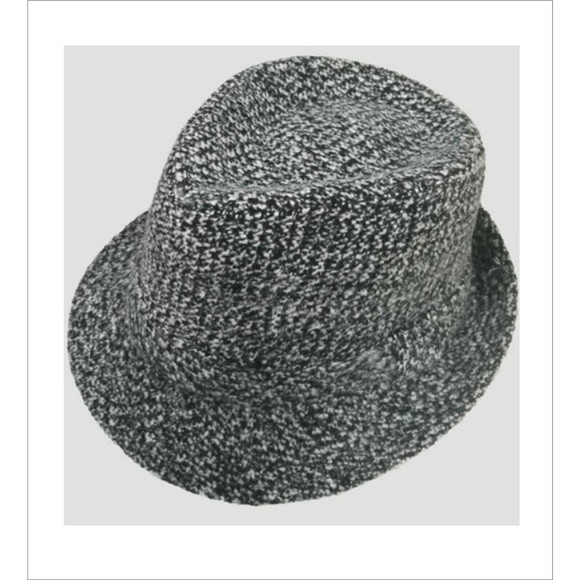 Cat Jack Gray Hounds Tooth Felt Fedora Hat NEW Baby Babies Boys Photo Prop - Picture 1 of 3
